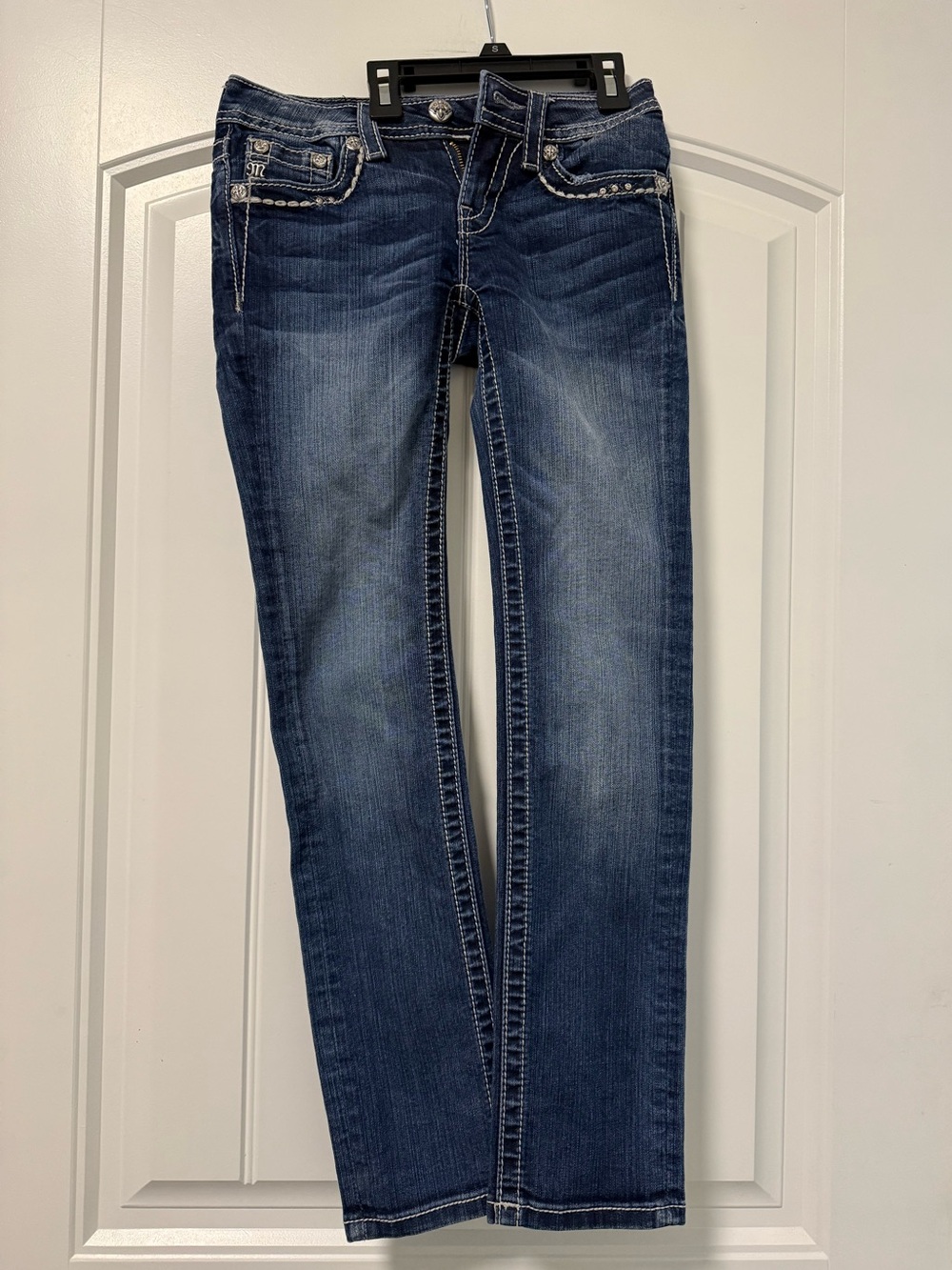 Miss Me Youth Dark Wash Skinny Jeans